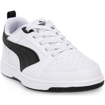 Chaussures Garçon Baskets mode Puma 04 REBOUND V6 LOW Blanc