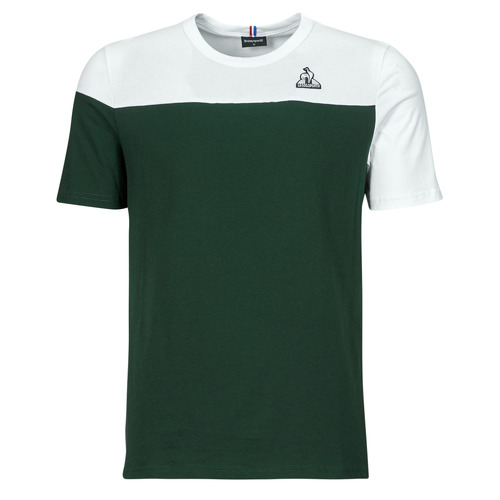 Vêtements Homme T-shirts manches courtes Le Coq Sportif BAT TEE SS N°3 M Blanc / Vert