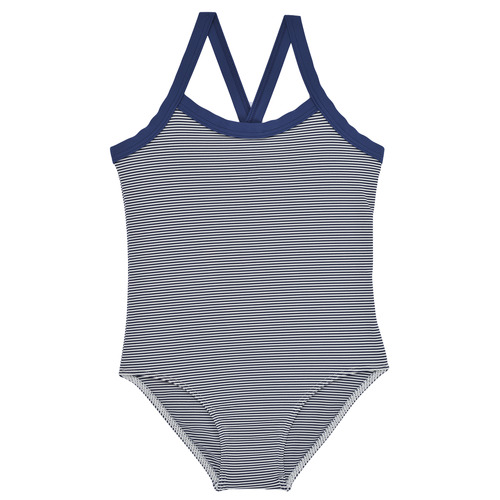 Vêtements Fille Maillots de bain 1 pièce Petit Bateau MADOC Bleu