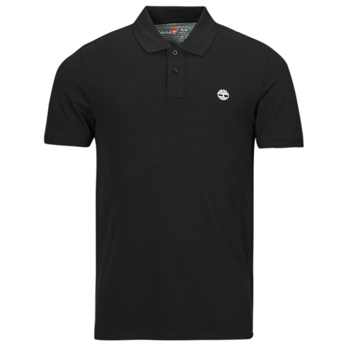 Vêtements Homme Polos manches courtes Timberland Pique Short Sleeve Polo Noir