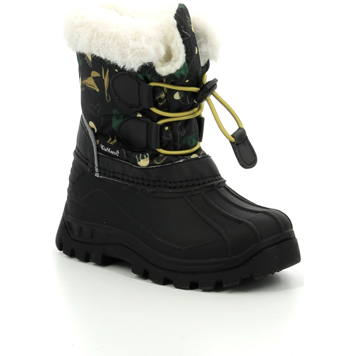 Chaussures Enfant Bottes Kickers Sealsnow Vert