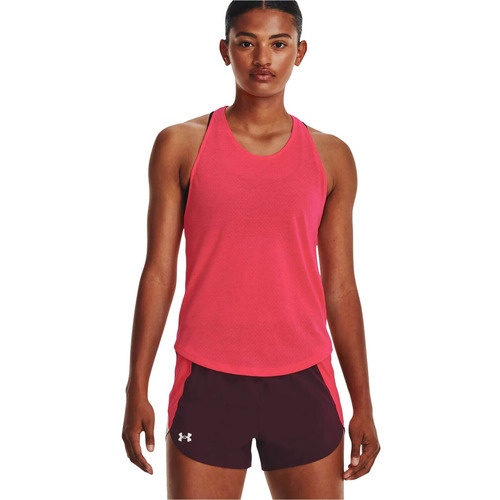 Vêtements Femme Chemises / Chemisiers Under Armour UA Streaker Tank Rouge