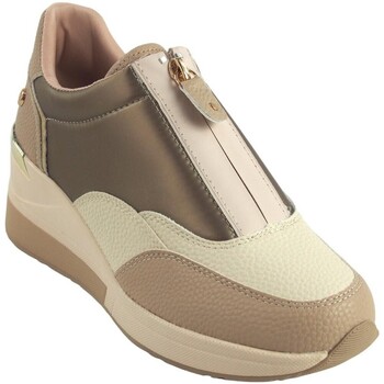 Chaussures Femme Multisport Xti Chaussure dame  141874 beige Doré