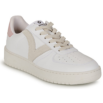 Chaussures Femme Baskets basses Victoria MADRID Blanc / Rose