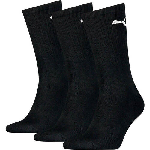 Sous-vêtements Chaussettes de sport Puma CREW SOCK LIGHT 3P Noir