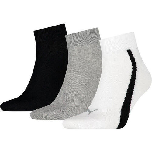 Sous-vêtements Chaussettes de sport Puma UNISEX LIFESTYLE QUARTER 3P Blanc