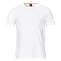 Vêtements Homme T-shirts manches courtes BOSS Tegood Blanc