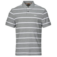 Vêtements Homme Polos manches courtes BOSS PalesStripe Gris / Blanc