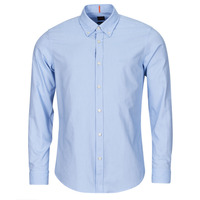 Vêtements Homme Chemises manches longues BOSS Rickert Bleu Ciel