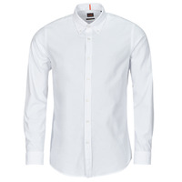 Vêtements Homme Chemises manches longues BOSS Rickert Blanc