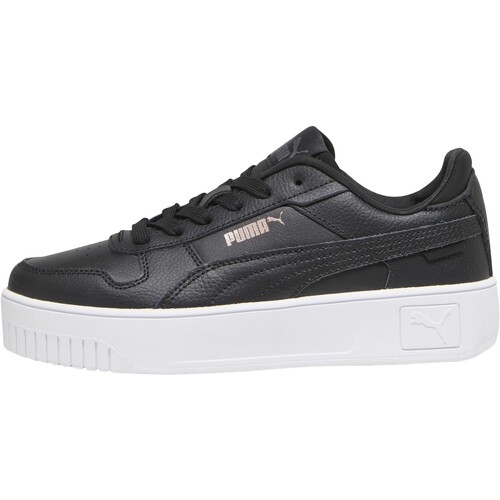 Chaussures Fille Baskets basses Puma Basket Basse à Lacets Carina Street PS Noir