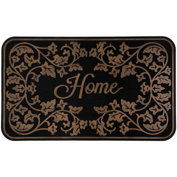 Maison & Déco Tapis Unimasa Paillasson home en Gomme noir - 75 x 45 cm Noir