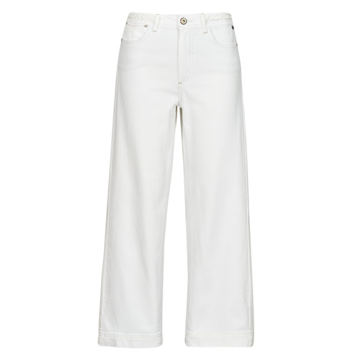 Vêtements Femme Jeans flare / larges Freeman T.Porter NYLIA ANDALOUSIA Blanc