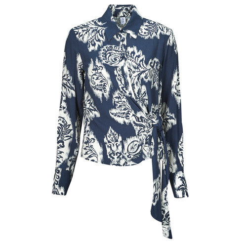 Vêtements Femme Tops / Blouses Liu Jo UA4241 Marine / Blanc