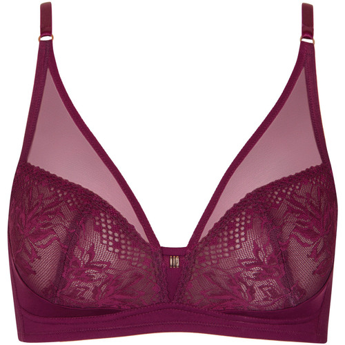 Sous-vêtements Femme Triangles / Sans armatures Lisca Soutien-gorge sans armatures Melanie Violet