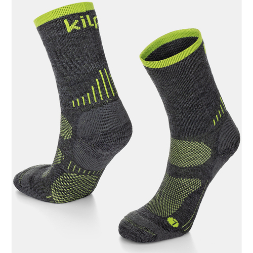 Sous-vêtements Chaussettes de sport Kilpi Mi-chausettes randonnée mérinos  MIRIN-U Vert