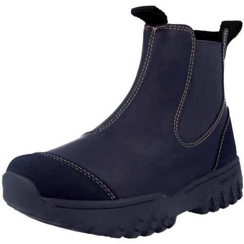 Chaussures Femme Bottes Woden  Bleu