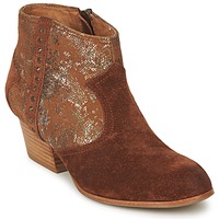 Chaussures Femme Bottines Schmoove WHISPER VEGAS Marron / Glitter