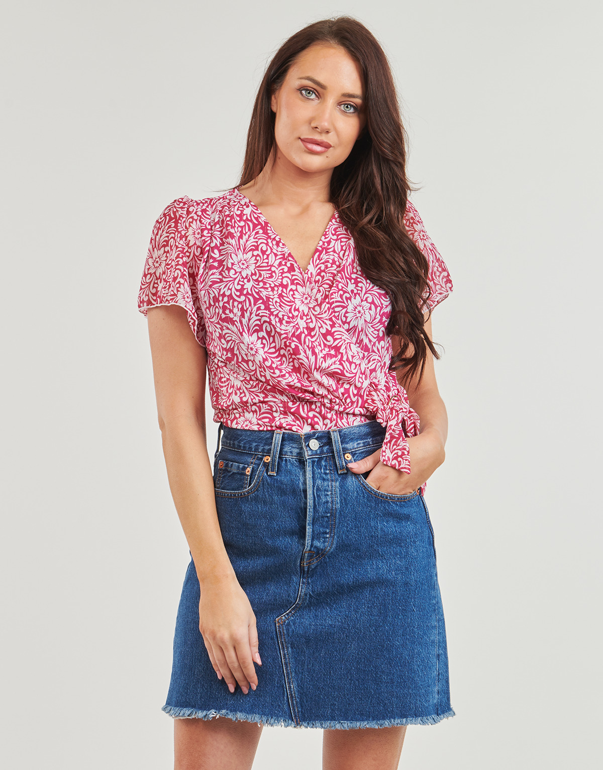 Vêtements Femme Tops / Blouses Morgan DRICHIE Rose