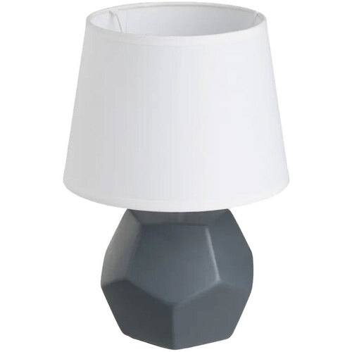 Maison & Déco Lampes à poser Unimasa Lampe en céramique grise 26 cm Gris