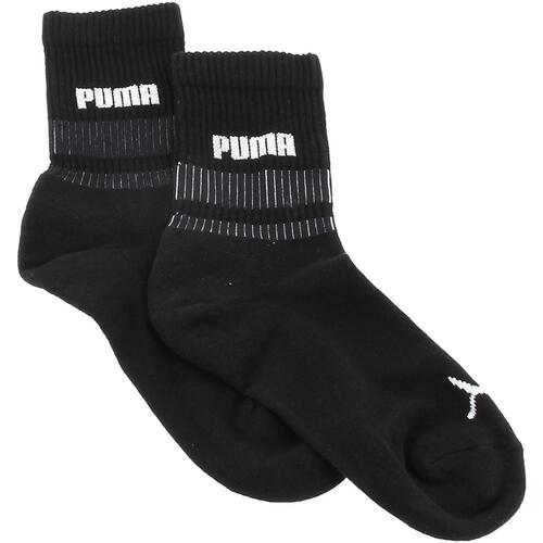 Sous-vêtements Chaussettes Puma unisex new heritage short crew sock 2p Noir