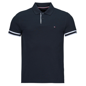 Vêtements Homme Polos manches courtes Tommy Hilfiger MONOTYPE CUFF SLIM FIT POLO Marine