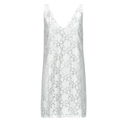 Vêtements Femme Robes courtes Desigual VEST_LACE Blanc