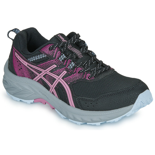 Chaussures Femme Running / trail Asics GEL-VENTURE 9 Noir / Rose