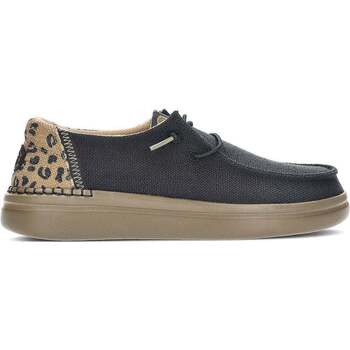 Chaussures Femme Derbies & Richelieu Dude CHAUSSURES MEC WENDY RISE LEO 40204 Noir