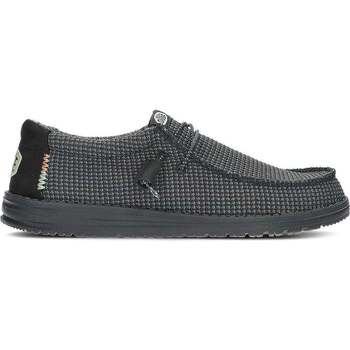 Chaussures Homme Derbies & Richelieu Dude CHAUSSURES DE SPORT EN MAILLE  WALLY 40403 Noir