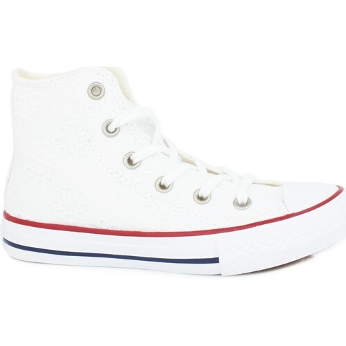 Chaussures Multisport Converse C.T. All Star Hi White Navy 663995C Blanc