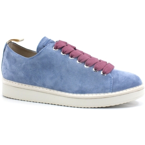 Chaussures Femme Multisport Panchic Sneaker Suede Blue Blizzard Brownrose P01W1400100209 Bleu