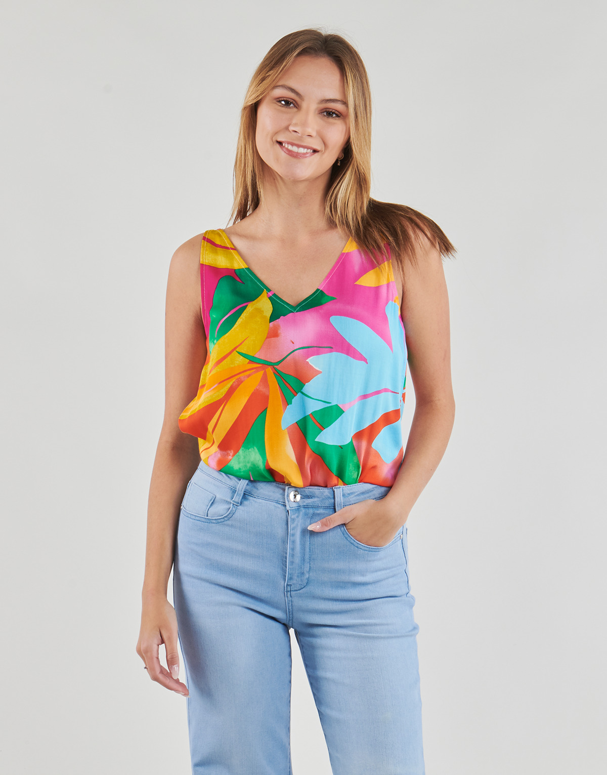 Vêtements Femme Tops / Blouses Les Petites Bombes FEDERICA Multicolore