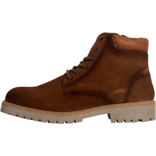 Chaussures Homme Boots Redskins Bottine Cuir Timon Marron