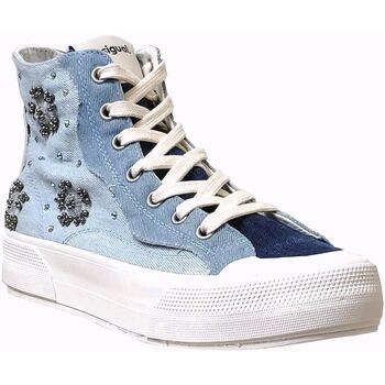 Chaussures Femme Baskets montantes Desigual Crush high Bleu