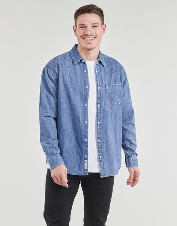 Vêtements Homme Chemises manches longues Tommy Jeans TJM RLX WESTERN DENIM SHIRT Jean