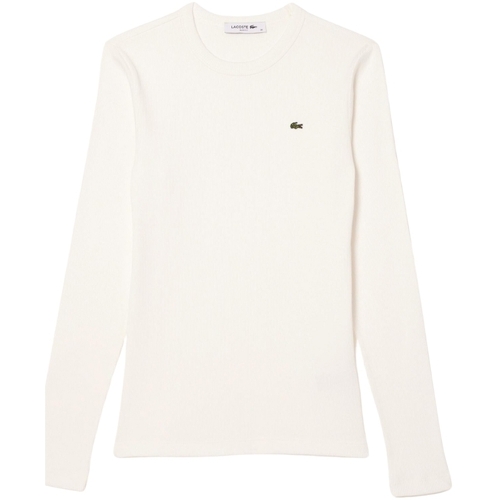 Vêtements Femme Sweats Lacoste Pull femme  Ref 61128 70V Farine Beige