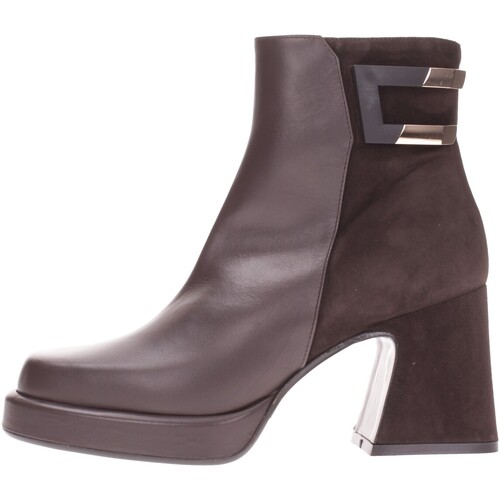 Chaussures Femme Boots Albano  Marron