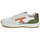 Chaussures Homme Baskets basses Faguo OLIVE Blanc / Kaki / Orange