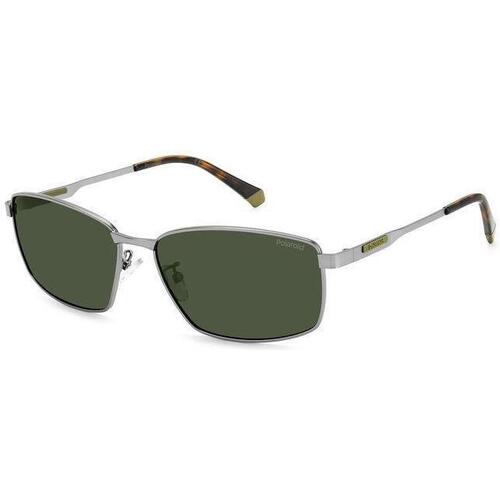 Montres & Bijoux Homme Lunettes de soleil Polaroid PLD 2137/G/S/X Lunettes de soleil, Argent mat/Vert, 60 mm Autres