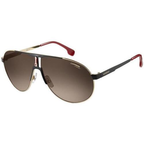 Montres & Bijoux Lunettes de soleil Carrera 1005 / S Lunettes de soleil, Or/Marron, 66 mm Doré