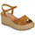 Chaussures Femme Sandales et Nu-pieds Unisa KIRA Camel