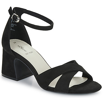 Chaussures Femme Sandales et Nu-pieds S.Oliver  Noir