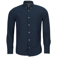 Vêtements Homme Chemises manches longues Jack & Jones JJEOXFORD SHIRT LS Marine