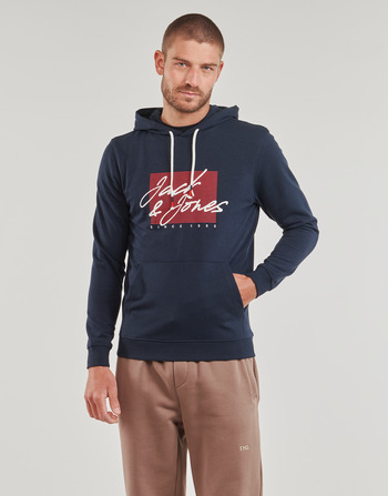 Vêtements Homme Sweats Jack & Jones JJZURI SWEAT HOOD Marine