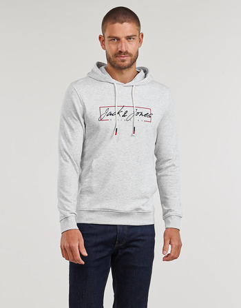 Vêtements Homme Sweats Jack & Jones JJZURI SWEAT HOOD Blanc