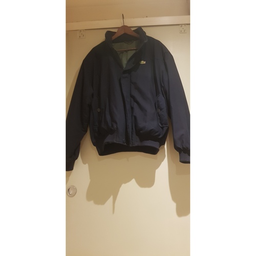 Vêtements Homme Blousons Lacoste Blouson Lacoste Marine