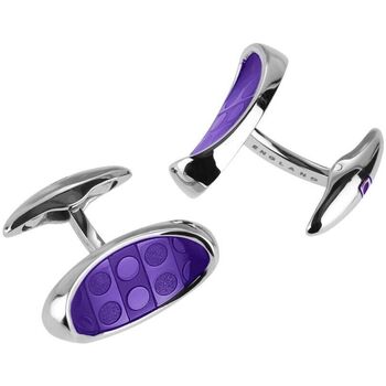 Montres & Bijoux Homme Boutons de manchettes Sonia Spencer Boutons de manchette  Violet Violet