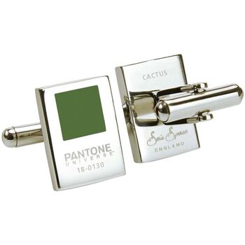 Montres & Bijoux Homme Boutons de manchettes Sonia Spencer Boutons de manchette Colors Vert Vert