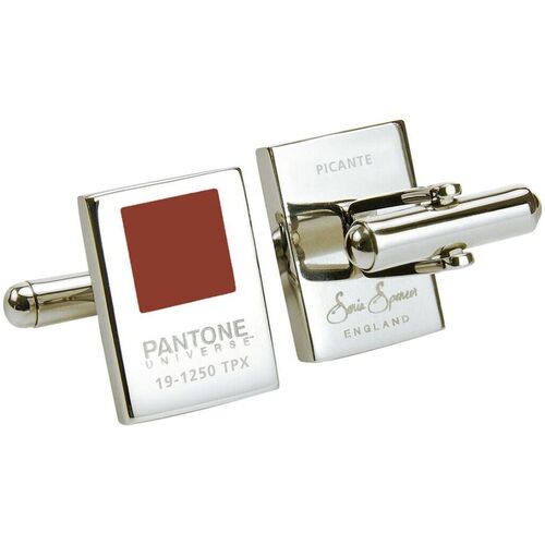 Montres & Bijoux Homme Boutons de manchettes Sonia Spencer Boutons de manchette Colors Marron intense Marron